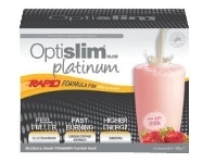 Optislim VLCD Platinum Strawberry Shake 21x25g Sachets