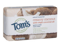 Tom's of Maine Natural Beauty Bar Creamy Coconut Soap 141g