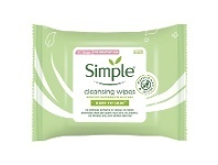 Simple Kind to Skin Facial Wipes Cleansing 25 Wipes