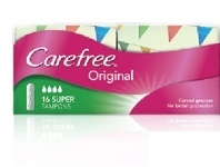 ePharmacy Carefree Original Tampons Super 16 Pack offer