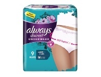 Chemist Warehouse Always Discreet Underwear Level 6 Medium 9 Pack for Bladder Leaks offer
