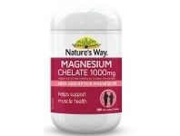 ePharmacy Nature’s Way Magnesium Chelate 1000mg 100 Tablets offer