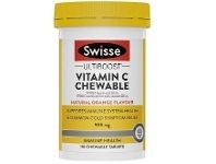 Swisse Ultiboost Vitamin C Chewable Natural Orange 110 Tablets