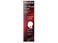 Betadine Ready to Use Sore Throat Gargle 120ml