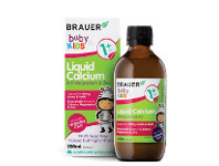 Brauer Baby & Kids Liquid Calcium with Magnesium & Iron 200ml