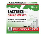 Lacteeze Double Strength 40 Tablets