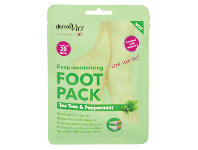 Chemist Warehouse Derma V10 Moisturising Foot Mask Tea Tree & Peppermint offer