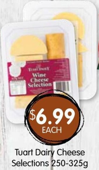 Spudshed Tuart dairy cheese selections 250-325g offer