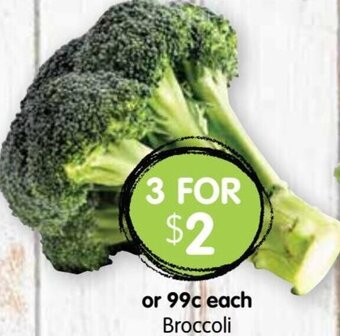 Spudshed Broccoli offer