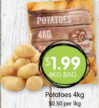 Spudshed Potatoes 4kg offer