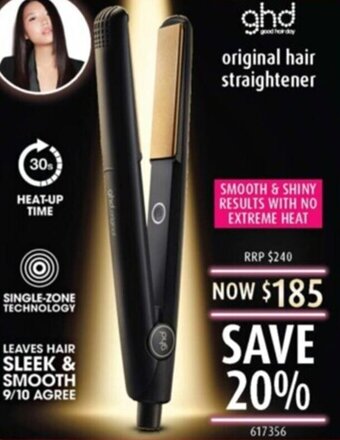 Shaver Shop ghd original hair straightener offer