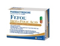 Chemist Warehouse Fefol Iron & Folic Acid 60 Capsules offer