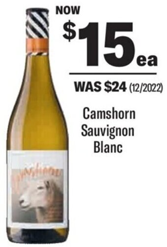 Liquorland Camshorn Sauvignon Blanc offer