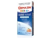 Chemist Warehouse Demazin Kids 6+ Cold Relief Colour Free Syrup 200ml offer