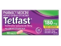 Chemist Warehouse Telfast 180mg 70 Tablets Exclusive Size offer