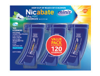 ePharmacy Nicabate Minis 1.5mg 120 Lozenges offer