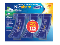 ePharmacy Nicabate Minis 4mg 120 Lozenges offer