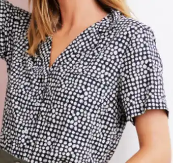 EziBuy Capture short sleeved printed shirt offer