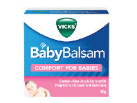 PharmaSave Vicks Baby Balsam Decongestant Chest Rub 50g offer