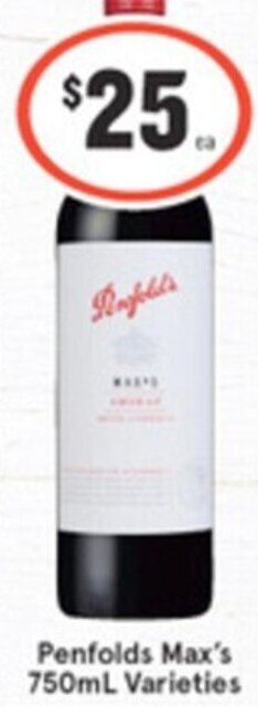 Penfolds Max's 750ml