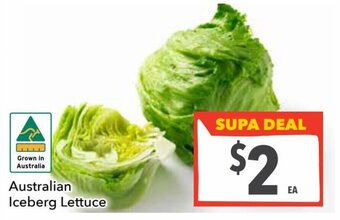 Ritchies Australian iceberg lettuce offer