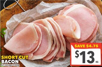 Ritchies Short cut Bacon offer