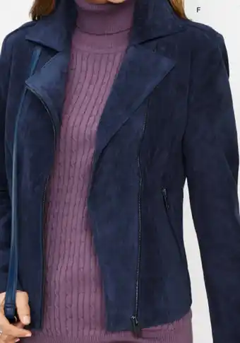 EziBuy Euro edit suedette jacket offer