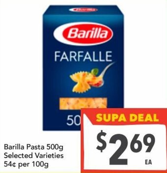Barilla pasta 500g