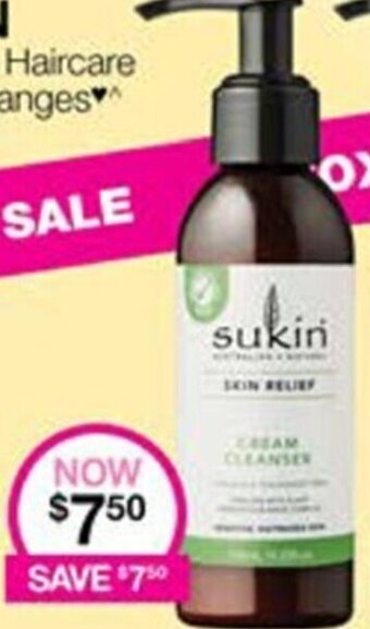 Sukin Skincare, Haircare & Men's Ranges