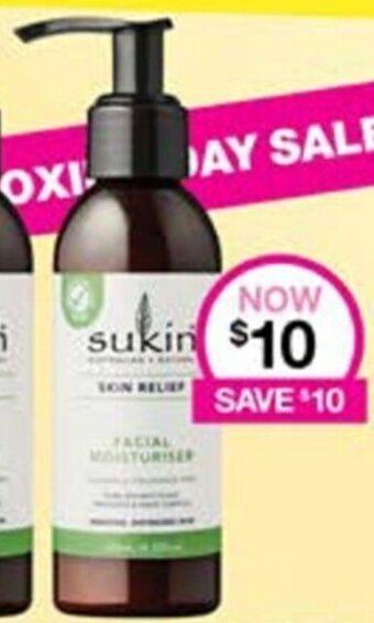 Priceline Sukin Skincare, Haircare & Men's Ranges offer
