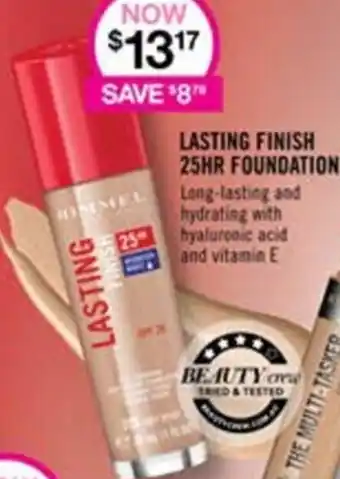 Priceline Lasting Finish 25Hr Foundation offer