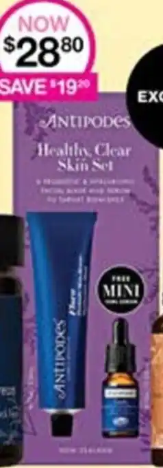 Priceline Antipodes Healthy Clear Skin Set offer