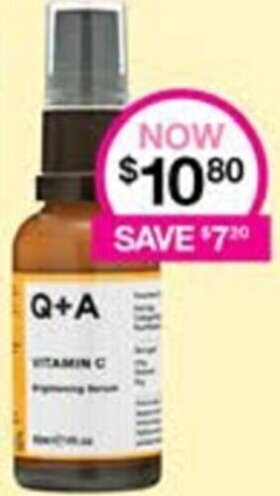 Priceline Q+A Vitamin C offer