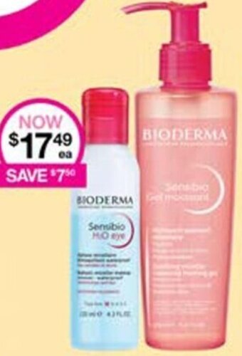 Priceline Bioderma Skincare Range offer