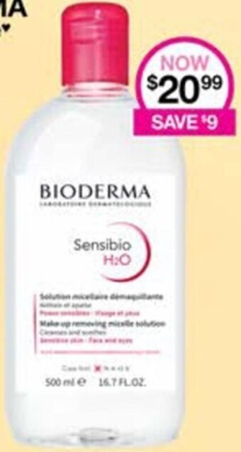 Priceline Bioderma Sensibio H2O offer