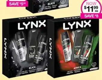 Priceline Lynx Selected Products offer