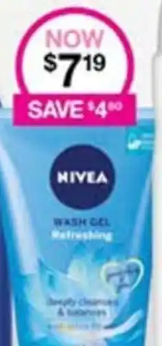 Priceline Nivea Wash Gel offer