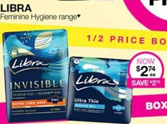 Priceline Libra Feminine Hygiene Range offer