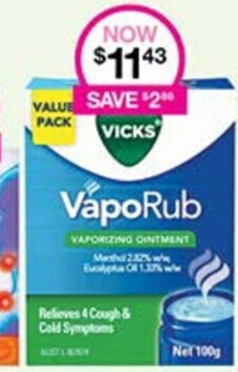 Priceline Vicks VapoRub offer