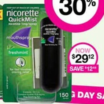 Nicorette QuickMist
