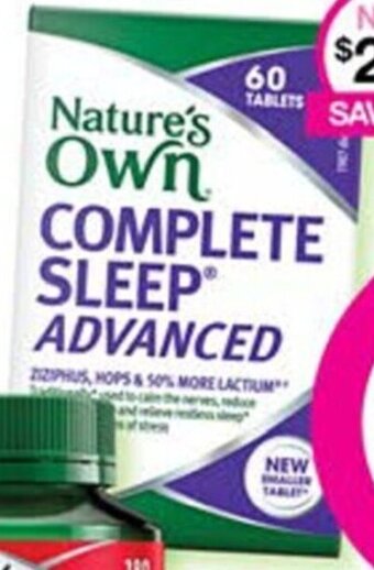 Priceline Nature's Own Complete Sleep Advanced offer