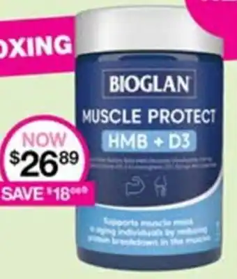 Priceline Bioglan Muscle Protect offer