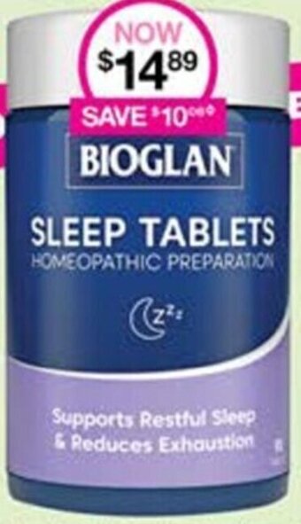Priceline Bioglan Sleep Tablets offer