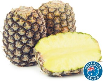 Coles Australian Sweet Topless Pineapple offer