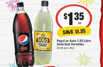 IGA Pepsi or solo offer