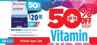 Henry blooms sb probiotic