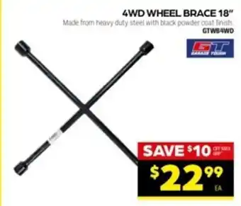 GT 4WD Wheel Brace 18"