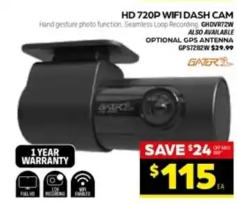 Autopro GATOR HD 720P Wifi Dash Cam offer
