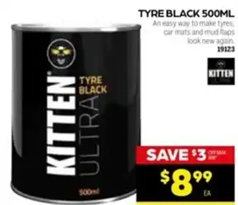 Autopro Kitten Tyre Black 500mL offer
