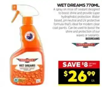 Autopro Bowden's Wet Dreams 770mL offer